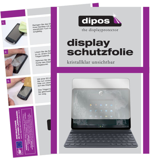 2x Schutzfolie klar für Microsoft Surface Pro 7 Display-Schutzfolie