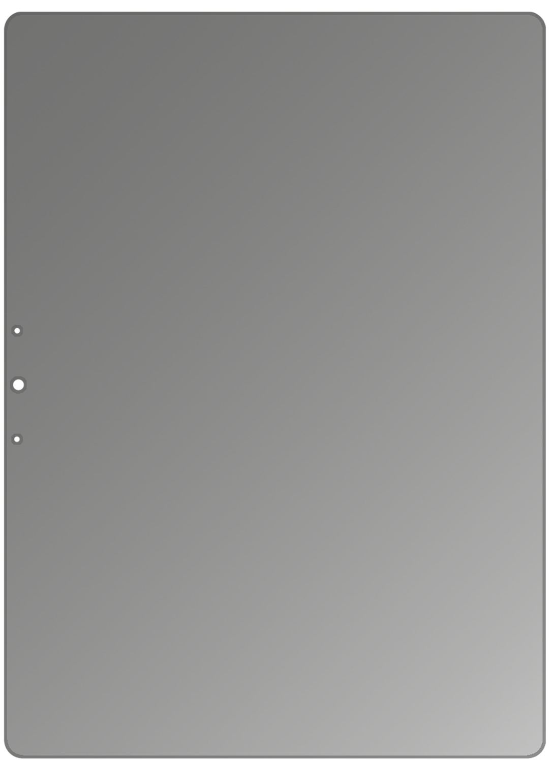 dipos Displayschutz für Microsoft Surface Pro 8 13 Zoll, mattierte Oberfläche, Blickschutzfilter und perfekter Passform