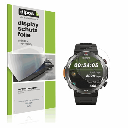 Matte Displayschutzfolie von dipos passend für Miecgth IW13, präziser Zuschnitt und blasenfrei montiert