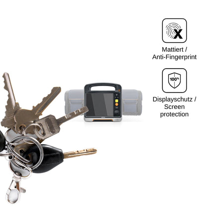 Blickschutzfolie für Mindray Beneheart DX matt Schutzfolie Privacy