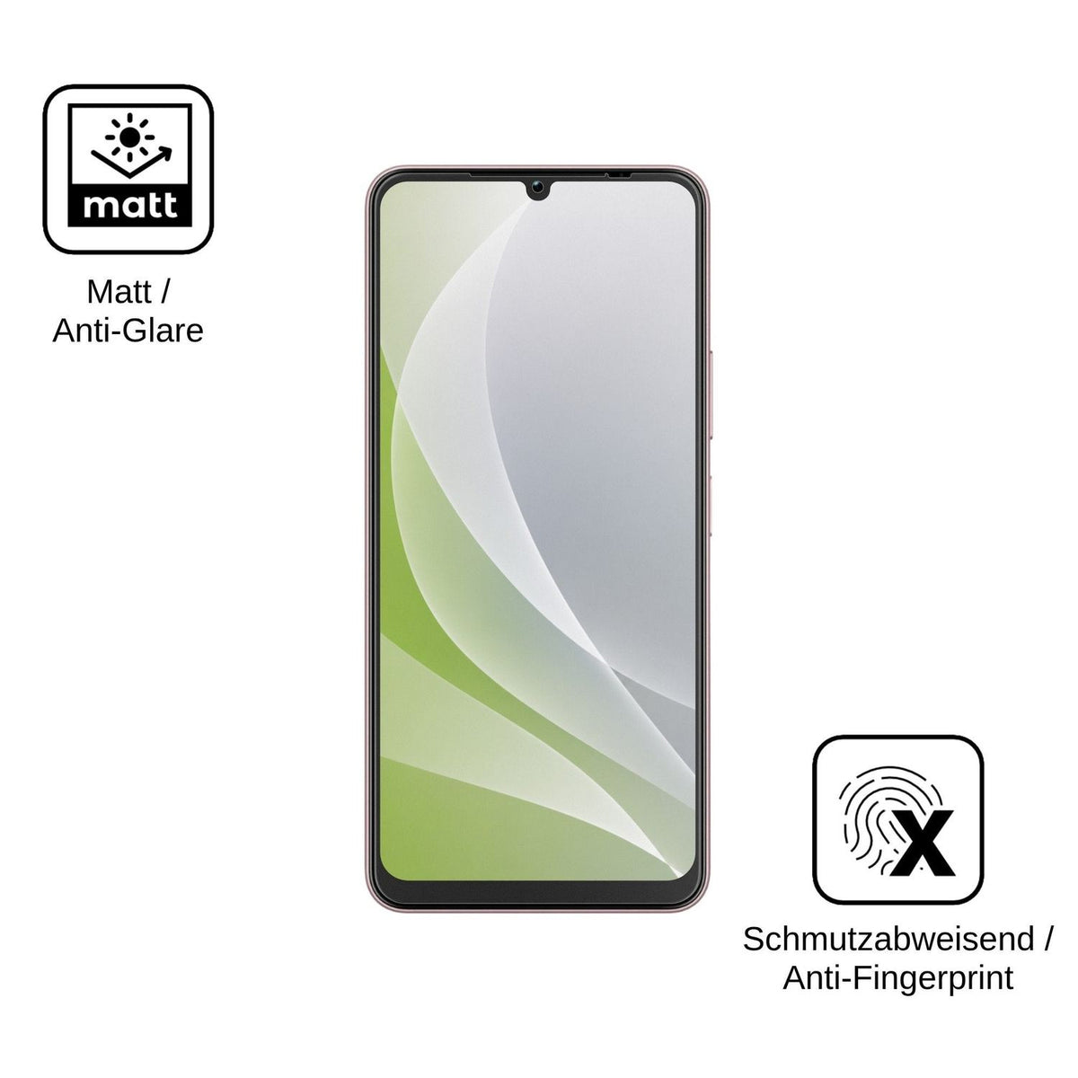 4x Schutzfolie matt für MIVI One 5G Display-Schutzfolie