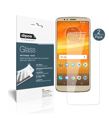 Perfekte Passform und ultimative Qualität: Unser 9H Panzerglas bietet Schutz für Motorola-Moto E5 Plus