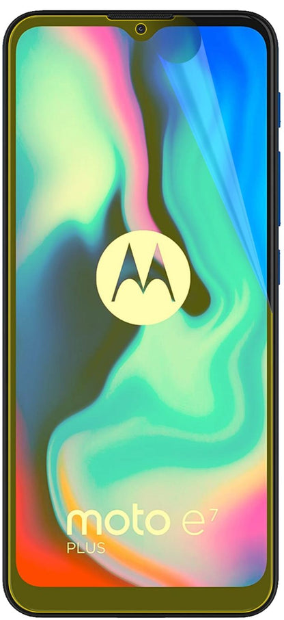 3x 3D Full Cover Schutzfolie für Motorola Moto E7 Plus
