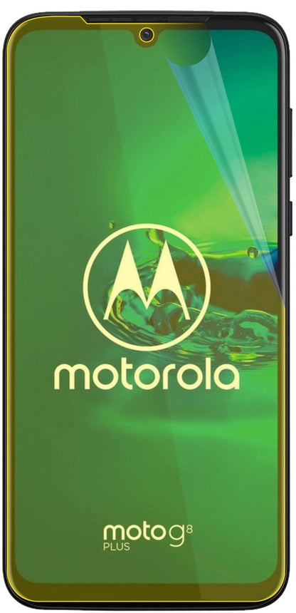2x 3D Full Cover Schutzfolie für Motorola Moto G8 Plus