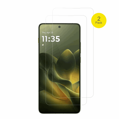 MotorolaSignature mit aufgebrachter dipos Displayschutzfolie, glasklare Darstellung ohne Einschränkungen