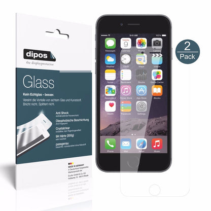 1x 9H Schutzfolie für Apple iPhone 6 / 6S Panzerfolie