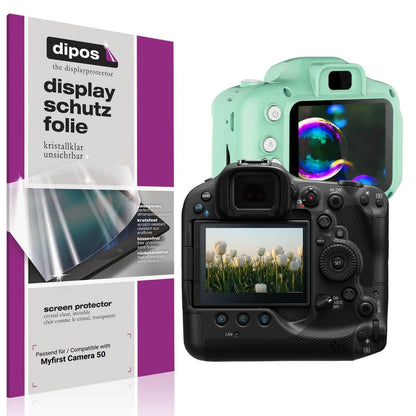 4x Schutzfolie klar für Myfirst Camera 50 Display-Schutzfolie