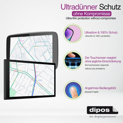 2x Schutzfolie klar für Idmedia 8 Display-Schutzfolie
