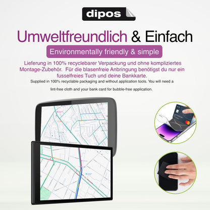 2x Schutzfolie klar für Idmedia 8 Display-Schutzfolie