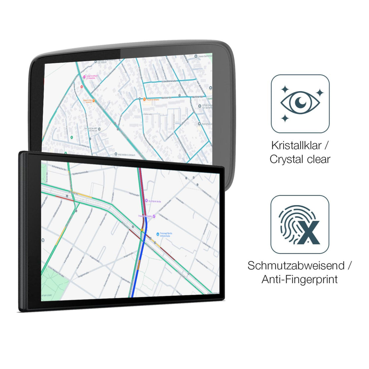 2x 9H Schutzfolie für igpsport BSC300T Panzerfolie