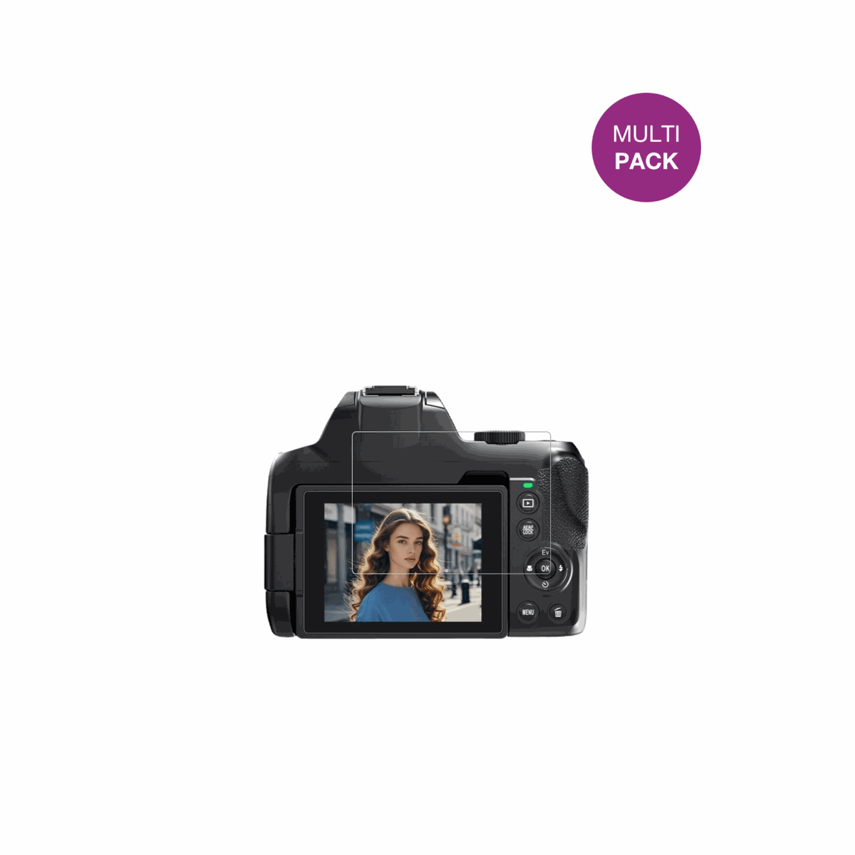 NBD4K 64MP mit aufgebrachter dipos Displayschutzfolie, glasklare Darstellung ohne Einschränkungen