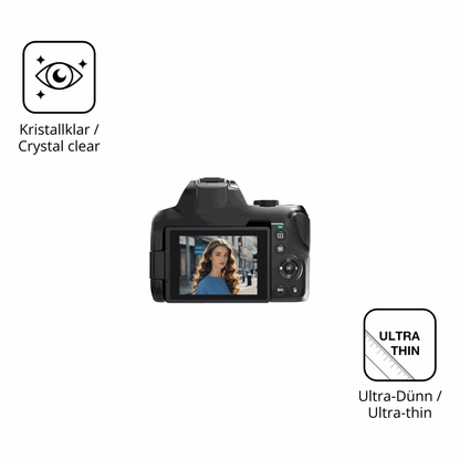 Dünne und klare Folie passend zugeschnitten für NBD 4K 64MP