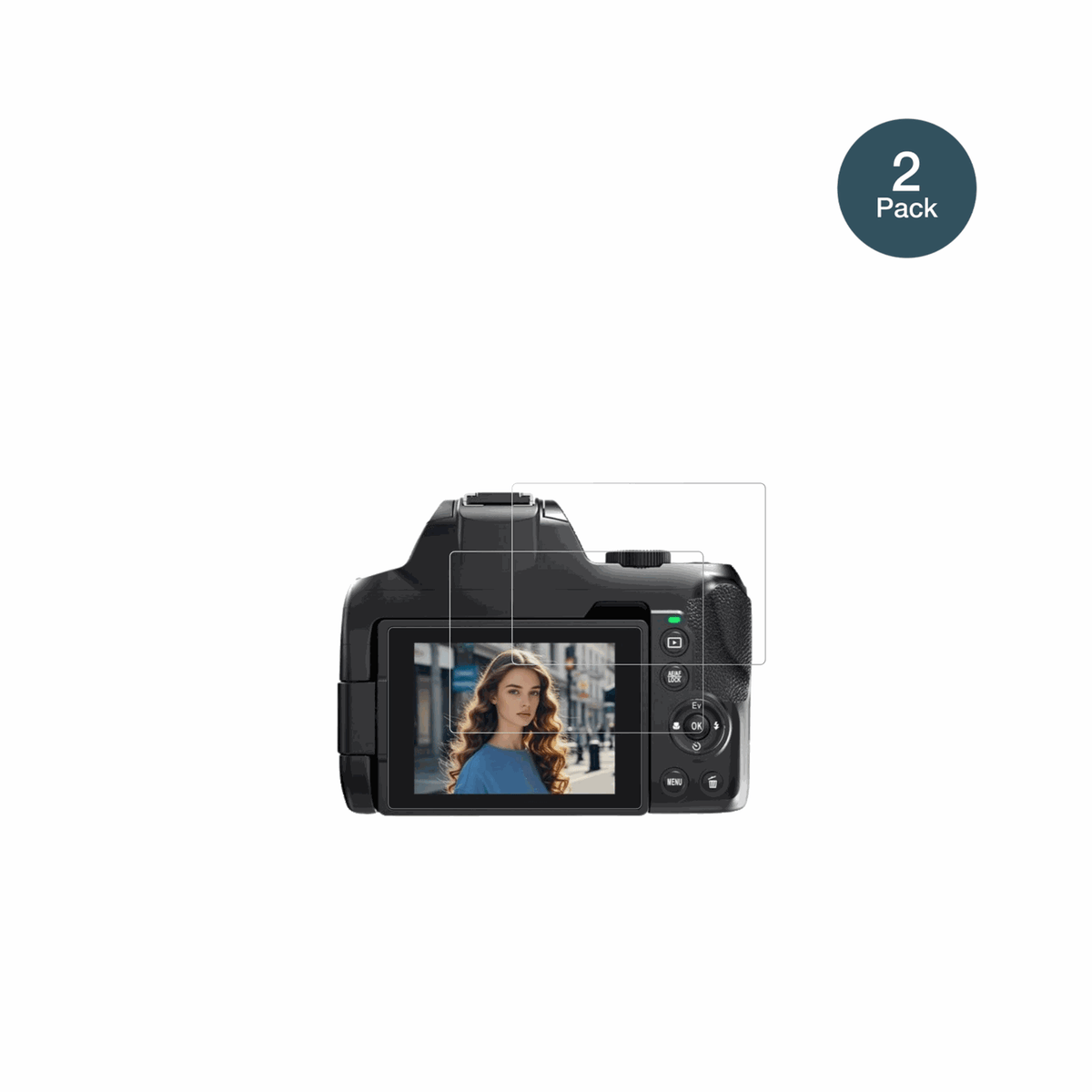 NBD4K 64MP mit aufgebrachter dipos Flex Schutzfolie, glasklare Darstellung ohne Einschränkungen
