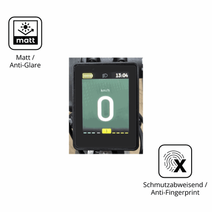 2x Schutzfolie matt für Neodrives simplyDisplay Display-Schutzfolie