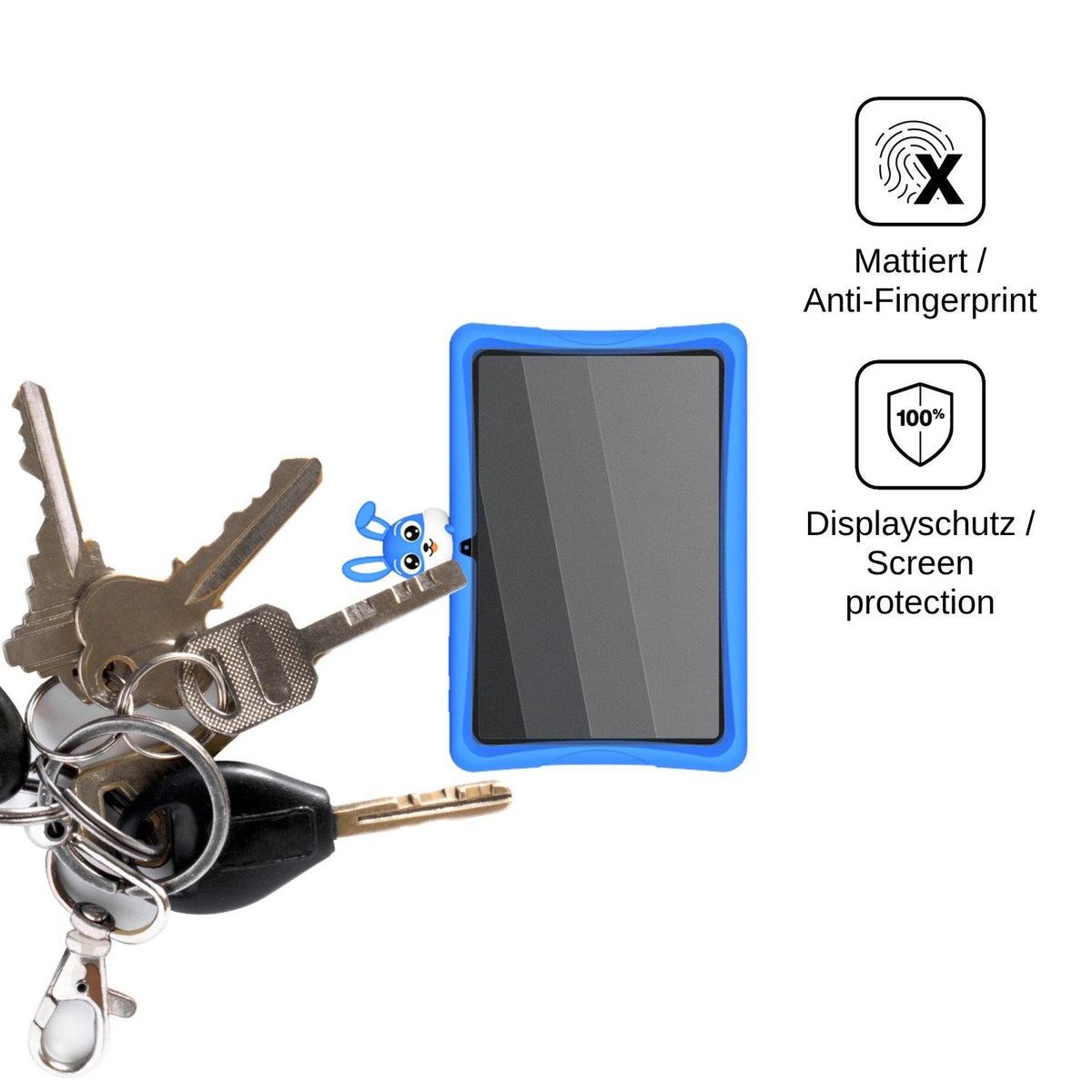 Blickschutzfolie für Nexall K10 matt Schutzfolie Privacy