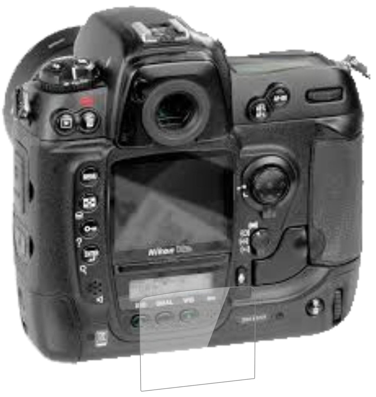 1x 9H Schutzfolie für Nikon D2Hs Panzerfolie