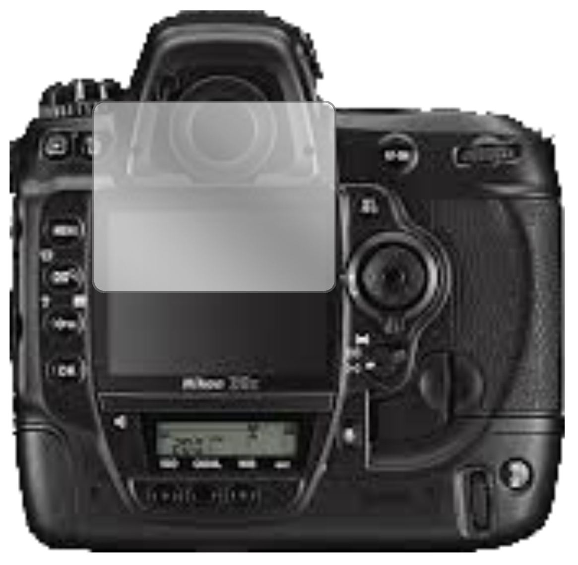 5x Schutzfolie klar für Nikon D3x Display-Schutzfolie