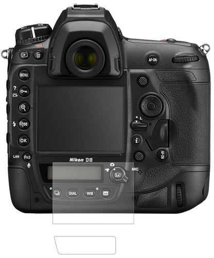 1x 9H Schutzfolie matt für Nikon D6 Panzerfolie