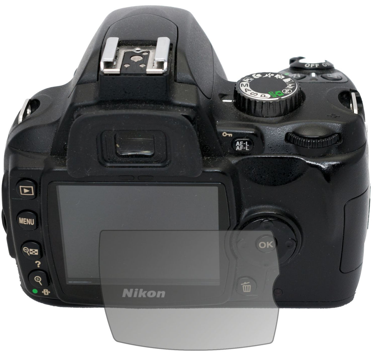 Blickschutzfolie für Nikon D60 matt Schutzfolie Privacy