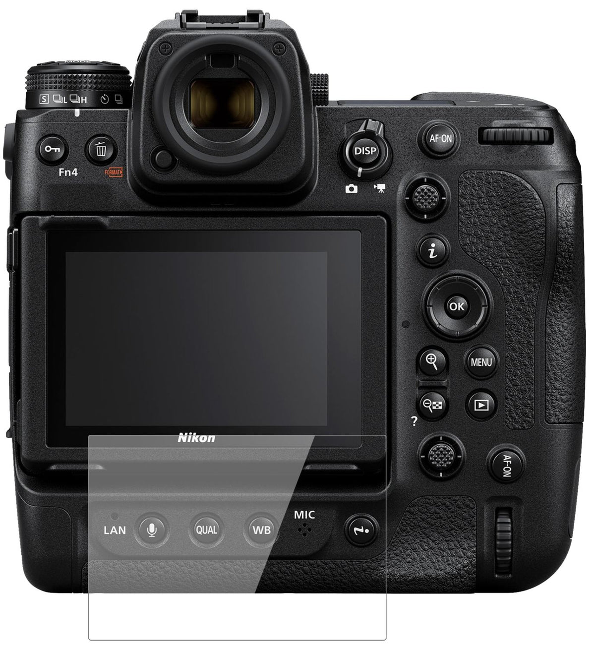 1x 9H Schutzfolie für Nikon Z9 Panzerfolie