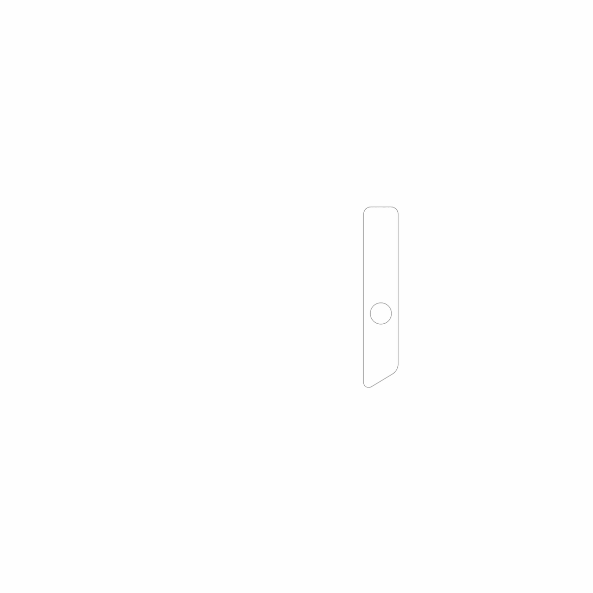 dipos Displayschutz für Ninja Double Stack XL, mattierte Oberfläche, geringe Dicke und perfekte Passform