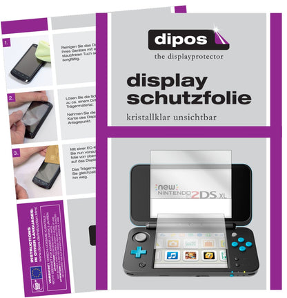Perfekte Passform und ultimative Qualität: Unser 9H Panzerglas bietet Schutz für Nintendo-2DS XL