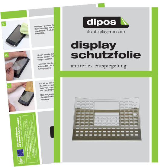 2x Schutzfolie matt für NIVONA NICR 842 Tropfblech Display-Schutzfolie