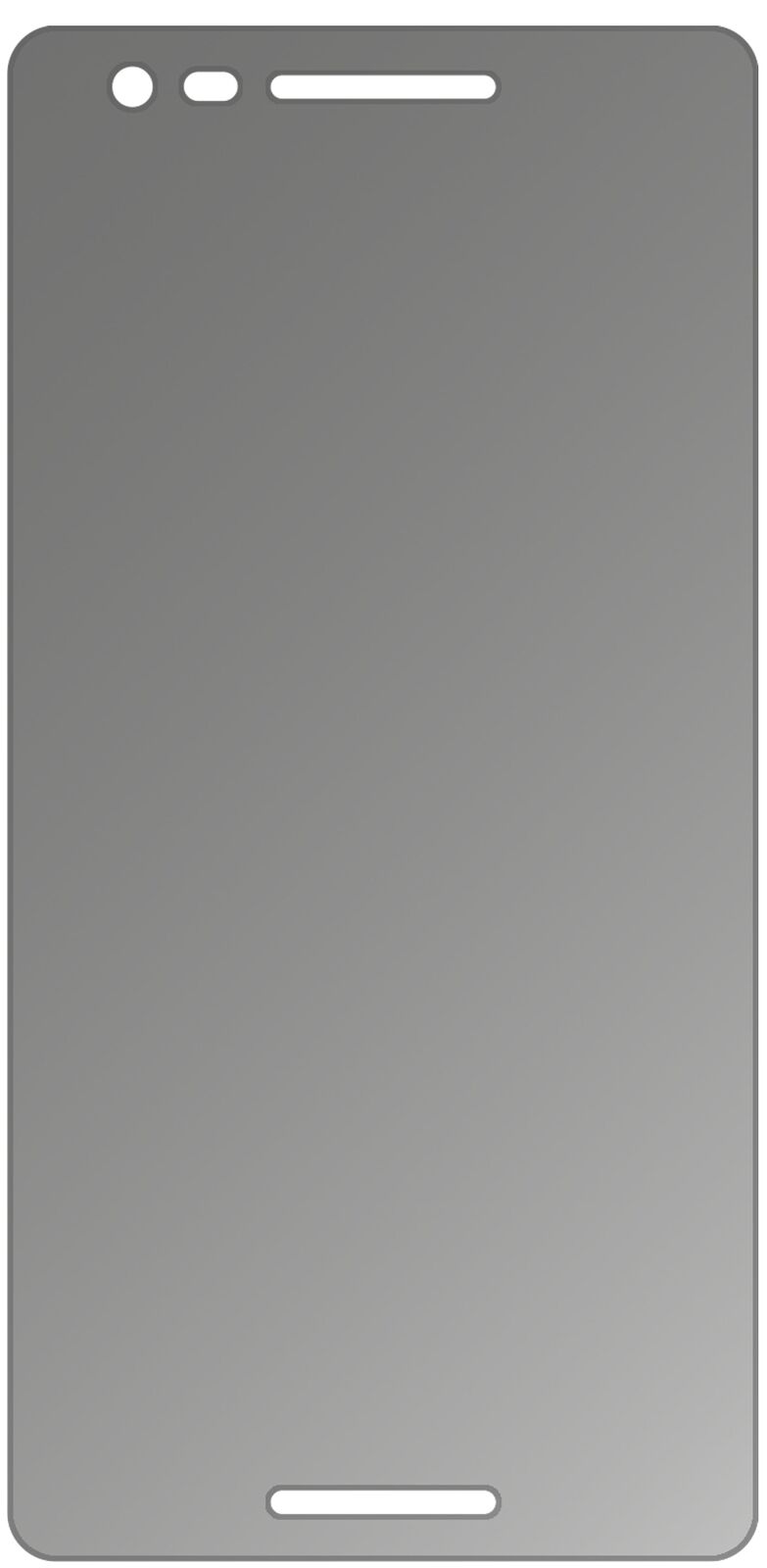 dipos Displayschutz für Nokia 46024, mattierte Oberfläche, Blickschutzfilter und perfekter Passform