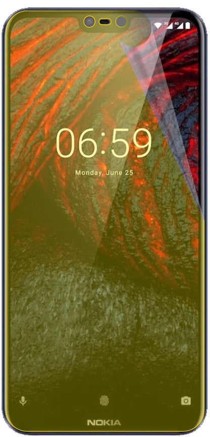 dipos Displayschutz für Nokia 6.1 Plus, transparente Oberfläche, geringe Dicke und perfekte Passform