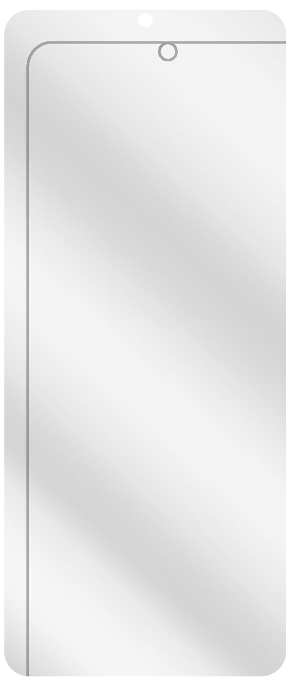 dipos Displayschutz für Nokia 46114, transparente Oberfläche, geringe Dicke und perfekte Passform