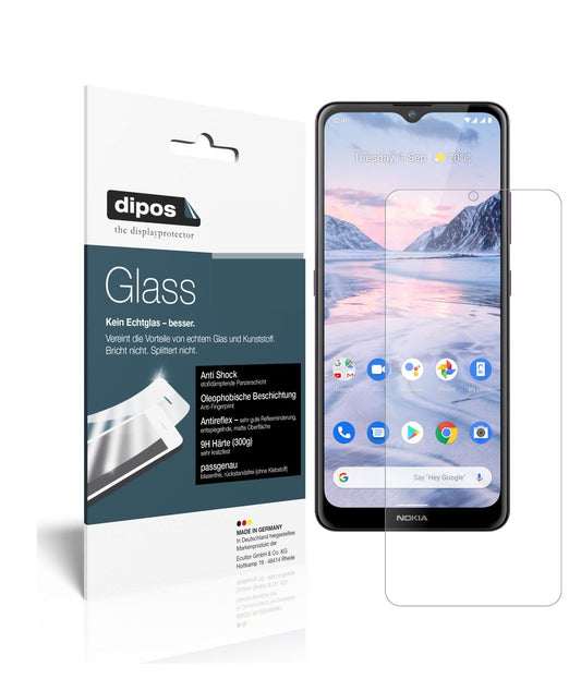 Matte Displayschutzfolie von dipos passend für Nokia 46114, 9H kratzfest und blasenfrei montiert