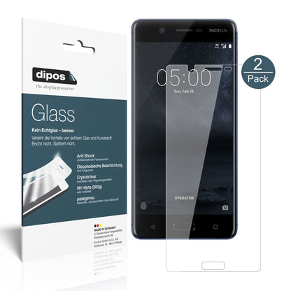 Perfekte Passform und ultimative Qualität: Unser 9H Panzerglas bietet Schutz für Nokia-5