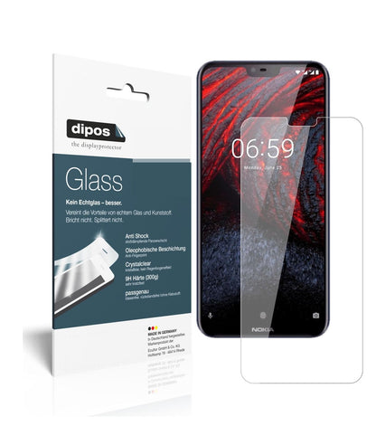 Perfekte Passform und ultimative Qualität: Unser 9H Panzerglas bietet Schutz für Nokia-6.1 Plus