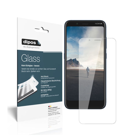 Perfekte Passform und ultimative Qualität: Unser 9H Panzerglas bietet Schutz für Nokia-C2 Tava