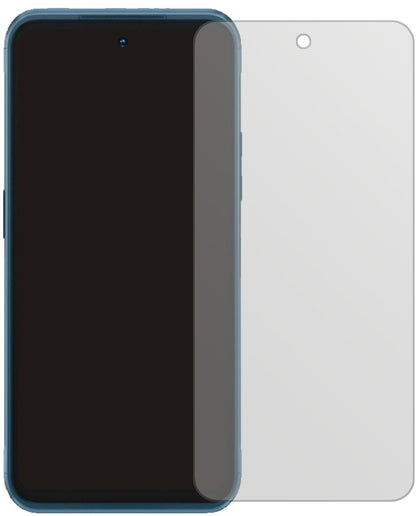 NokiaXR20 mit aufgebrachter dipos Displayschutzfolie, die lästige Fingerabdrücke minimiert