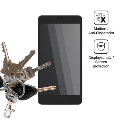 Blickschutzfolie für Nomi i552 Gear matt Schutzfolie Privacy