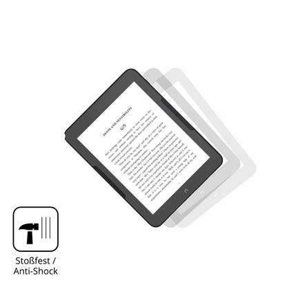 Schutz gegen Kratzer auf dem Nook GlowLight 4 Glas durch Schlüssel, Stöße gegen die Tischkante oder Stürze