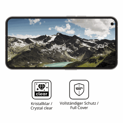 Dünne und klare Folie passend zugeschnitten für Nothing Phone 1