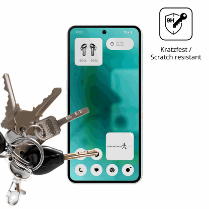 dipos Displayschutz für Nothing Phone (3a) Community Edition, transparente Oberfläche, perfekte Passform auch für die Rundungen