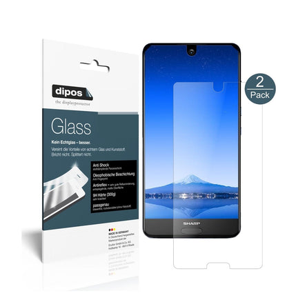 1x 9H Schutzfolie matt für Sharp Aquos S2 Panzerfolie