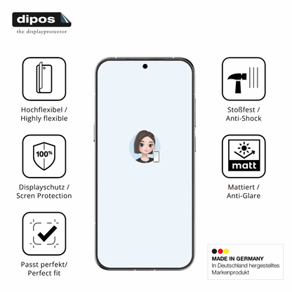 Displayschutz hergestellt in Deutschland, höchste Qualität made in Germany