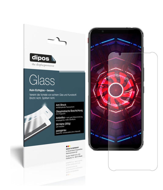Matte Displayschutzfolie von dipos passend für ZTE nubia Red Magic 3S, 9H kratzfest und blasenfrei montiert