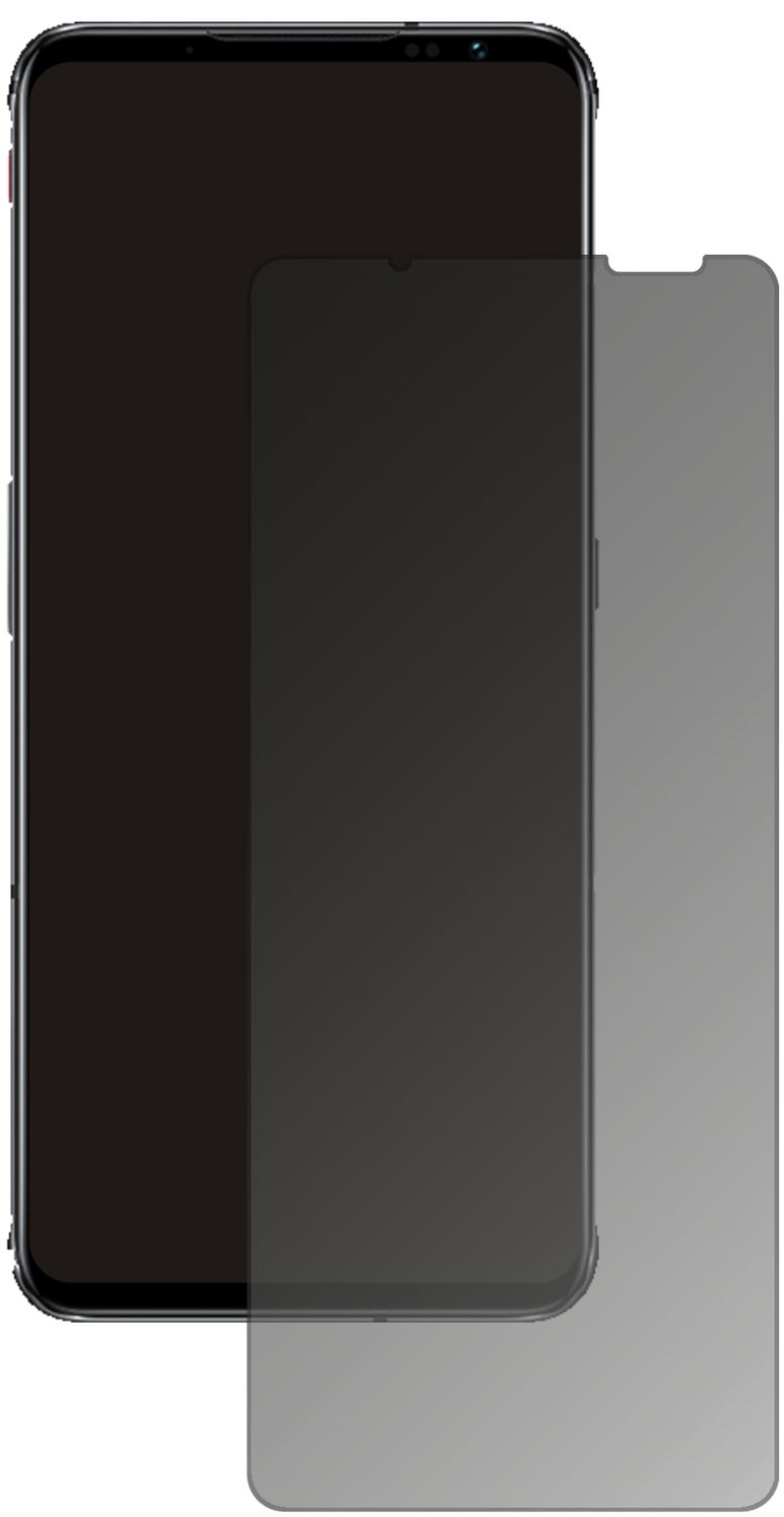 nubiaRed Magic 6 Pro mit aufgebrachtem dipos Displayschutz, der seitliche Einblicke blockiert