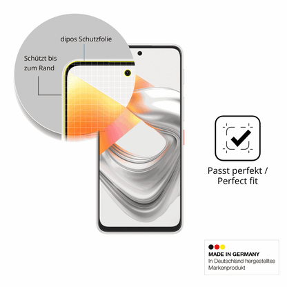 Besonders flexibler Displayschutz mit Anti-Shock-Schicht im Materialmix