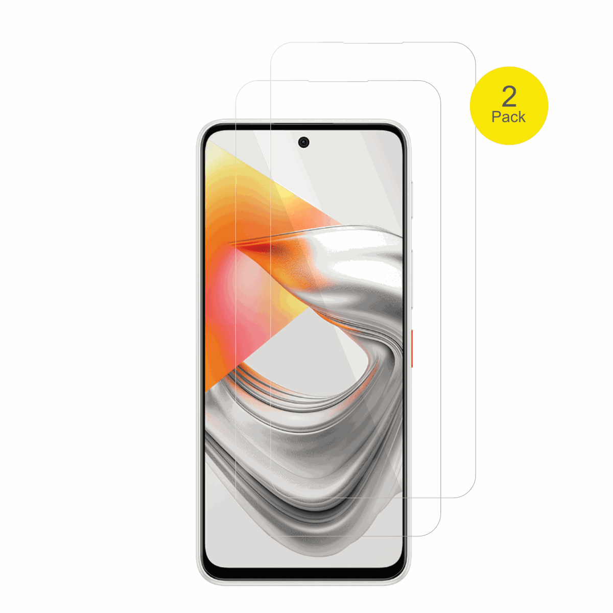 NubiaS2 Lite mit aufgebrachter dipos Displayschutzfolie, glasklare Darstellung ohne Einschränkungen