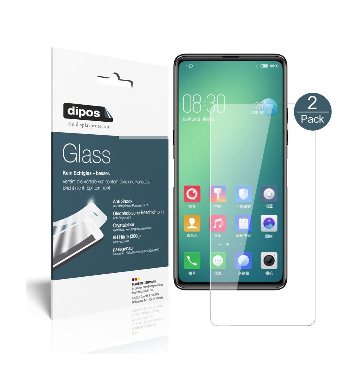 Perfekte Passform und ultimative Qualität: Unser 9H Panzerglas bietet Schutz für Nubia-Z18S