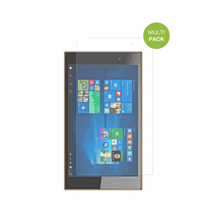 OdysCosmo Windows X9 mit aufgebrachter dipos Displayschutzfolie, die lästige Fingerabdrücke minimiert