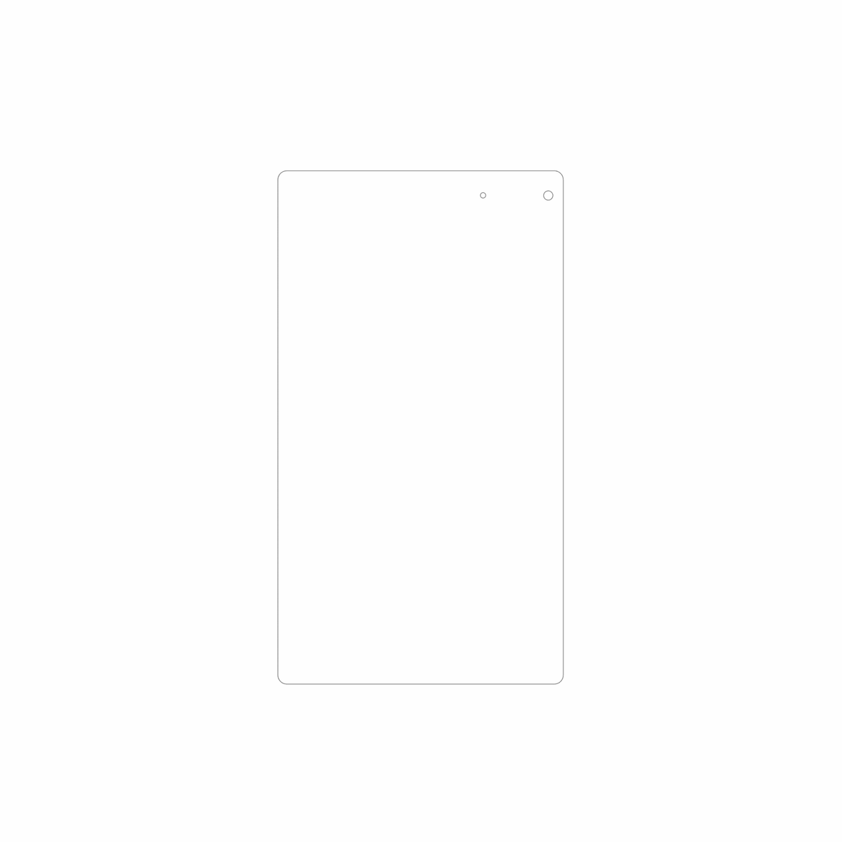 dipos Displayschutz für Odys Cosmo Windows X9, mattierte Oberfläche, geringe Dicke und perfekte Passform