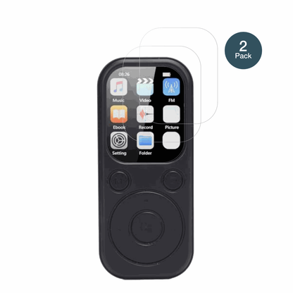 Olycism64 GB MP3-Player mit aufgebrachter dipos Flex Schutzfolie, glasklare Darstellung ohne Einschränkungen