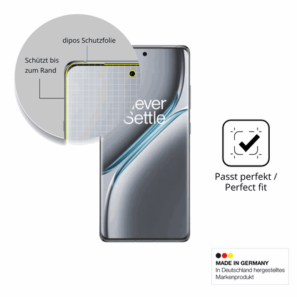 Besonders flexibler Displayschutz mit Anti-Shock-Schicht im Materialmix